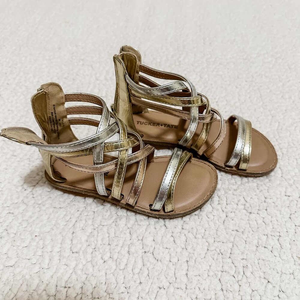 Tucker + Tate Metallic Sandals